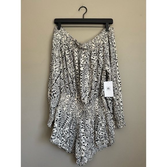 NEW RIPCURL Sun Shadow Off-The-Shoulder Romper - Picture 2 of 2